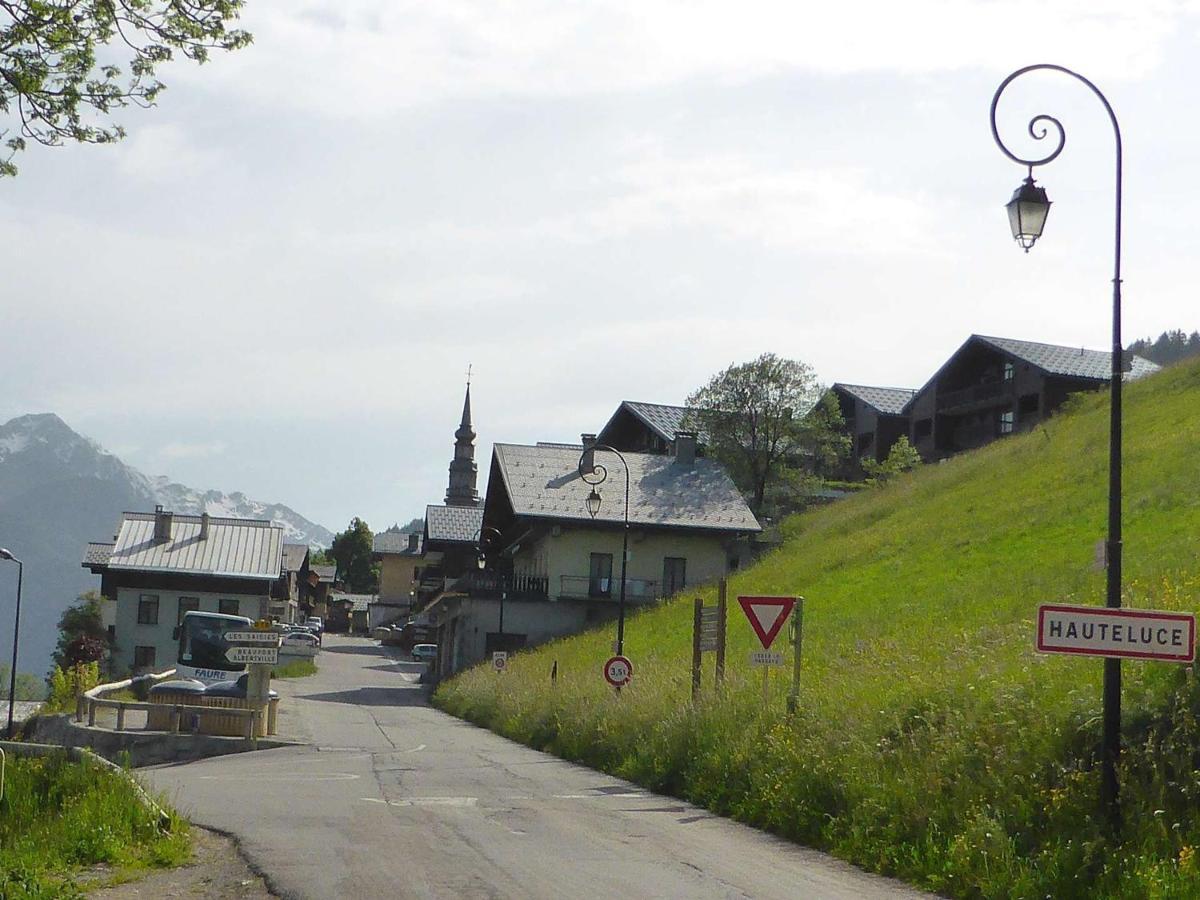 Charmant Mazot Savoyard A Hauteluce: Ideal Pour Couple, Proche Commerces Et Ski, Bien Equipe - Fr-1-342-263 Kültér fotó